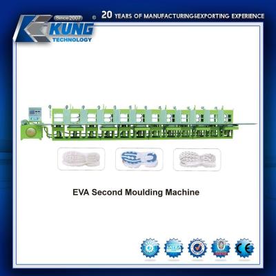 China EVA Moulding Foaming Sports Shoe Making Machine 16 Stations for sale