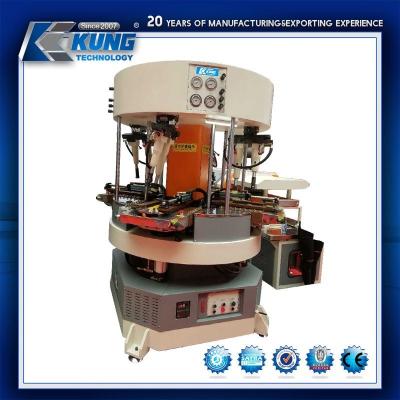 China High Ranking Shoe Sole Press Machine , 1300kg Outsole Pressing Machine for sale