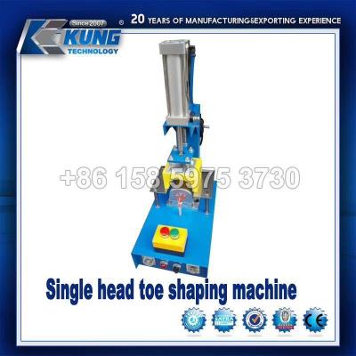 China Single Head Footwear Making Machine , Toe Shaping Slipper Manufacturing Machine for sale