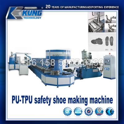 China Safety TPU / PU Shoe Making Machine For Pouring High Quality for sale