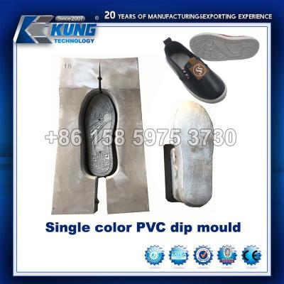 Chine Bâti fait sur commande de chaussure d'IMMERSION de PVC de la CE, moule simple de chaussure de la couleur 3d à vendre