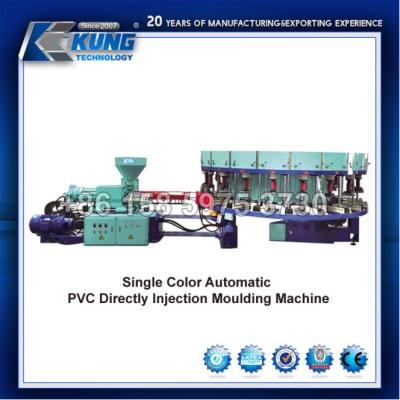 Κίνα 12 Station DIP PVC Injection Molding Shoe Machine Single Color προς πώληση