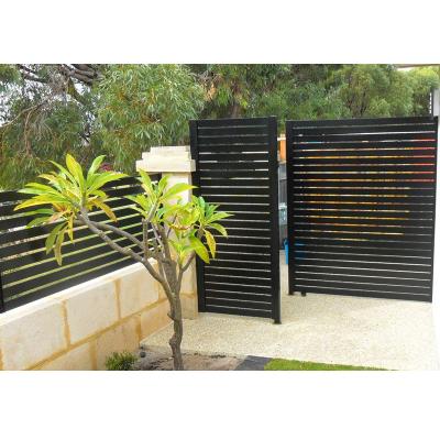 China Easily Assembled Height Quality Aluminum Fence Barrier Making Raw Material Aluminum Gate And Fence for sale