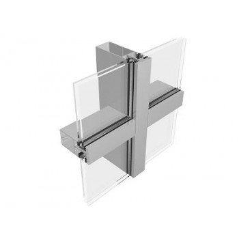 China Modern Aluminum Curtain Wall Aluminum Building Profile Curtain Wall Aluminum Profile for sale