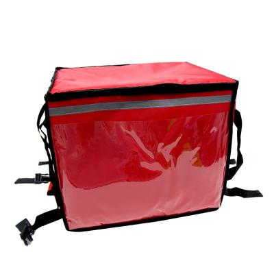 China Waterproof 1680D Oxford Cloth Food Cooler Bag Meal Delivery Backpack for sale