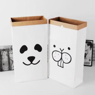 China Hot Selling Waterproof Kraft Paper Toys Bag Viable Collect Box For Kids for sale