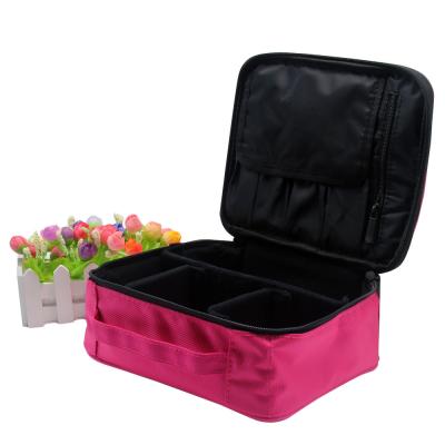 China Professional Makeup Bag Large Capacity Makeup Bag Cosmetic Bag For Brush Roll Factory Customized for sale