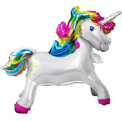 China Hot Toy 3D Unicornio Party Foil Balloons Baby Shower Birthday Wedding Unicorn Globos Gift Party Decorations Supplies for sale