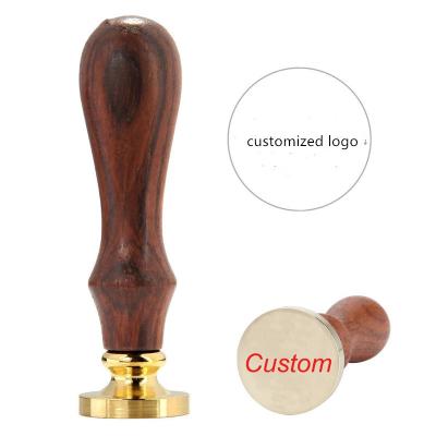 China Decoration Customize Design Personalized Logo Custom Sealing Wax Seal Stamp for sale