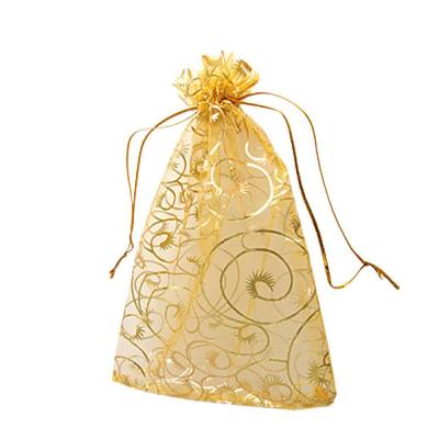 China 9x12cm Vacuumable Gift Jewelry Packaging Organza Bags, Wedding Gift Pouches, Jewelry Packaging Drawstring Bag for sale