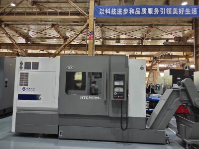 China HTC50E 1000 de Horizontale CNC van het Hellingsbed As van de Draaibankmachine GSK FANUC A2 8 Te koop