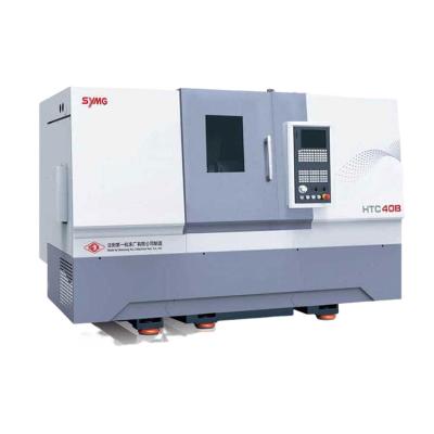 China SMTCL HTC40 3 Axis CNC Milling Machine Tool 45 Degree Slant Bed CNC Turning Lathe for sale