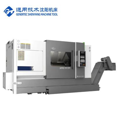 China SMTCL Metal Slant Bed CNC Lathe HTC50E Fanuc Turning And Milling Center CNC Lathe Machine for sale