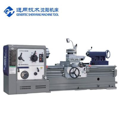 China SMTCL Large Lathe Machine CW6180B Manual Lathe 6000mm Heavy Duty Engine Lathe Turning Machine for sale