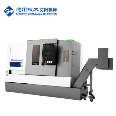 China SMTCL CNC Lathe Milling Machine Combo T5.2-500Q Swing Diameter 560mm Fanuc Slant Bed CNC Lathe for sale