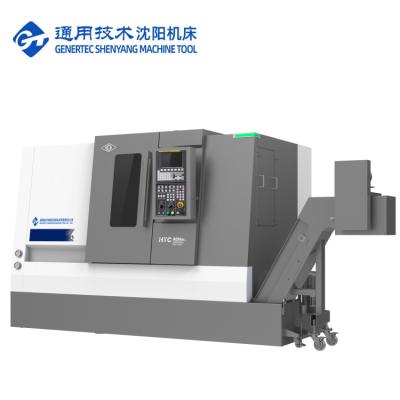 China SMTCL CNC Turning Center HTC40Hm BMT55 12 Positions Power Turret CNC Lathe Mill Combo With Y Axis for sale