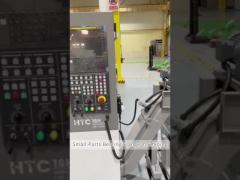 SMTCL Small Parts Machining HTC16H Metal Slant Bed CNC Lathe 8 Stations Horizontal CNC Lathes