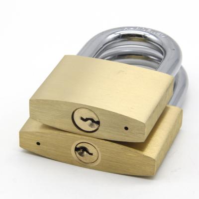 China Anti-corrosion& sawing& Candado Custom Lift Lock Top Security Pad Lock High Security Padlocks Keyed Even Small Mini Cheap Copper Brass Padlock for sale