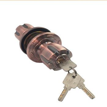 China South America Zinc Alloy Bedroom Cylindrical Ball Knob Market Lockset for sale