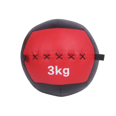 China Custom Soft PVC Fitness PVC Strength Training Medicine Wall Ball for sale