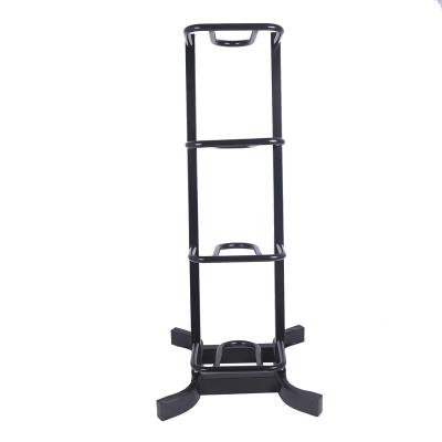 China None Walls Multifunctional Ball Storage Rack Gym Black Crescent Rack for sale