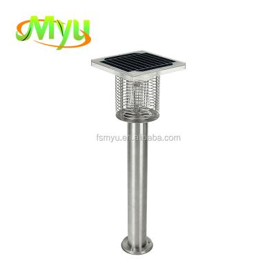 China Villa LED DC Fitted Outdoor UV Rechargeable Insect Zapper Solar Electronic Mosquito Killer for sale