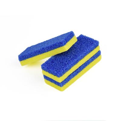 China Salon Foot Care Tools Wholesale Callus Remover Disposable Foot Scrubber 2 in 1 Medium Pumice Stone for sale