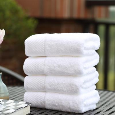 China Sustainable 5 Star Luxury White Cotton Hotel Bath Towel 100% Bulk Premium Quality for sale