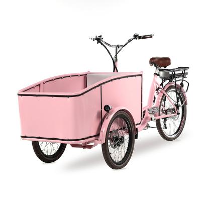 China Family Use Three Wheel Four Seat Car Electric Four Person Cargo Bike For Family for sale