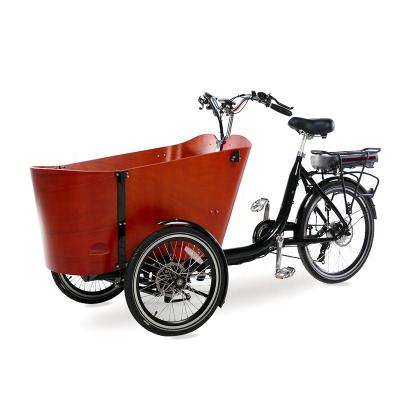 China Hot Sale Aluminum Alloy 48V Battery Cargo Bike 500W E Bike Practical Electric Cargo Bike for sale