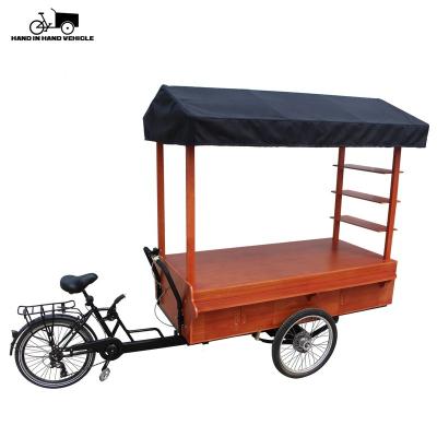 China Commercial supplying new energy electric vehicles retro coffee bike cafe mobile electric tricycle for sale for sale