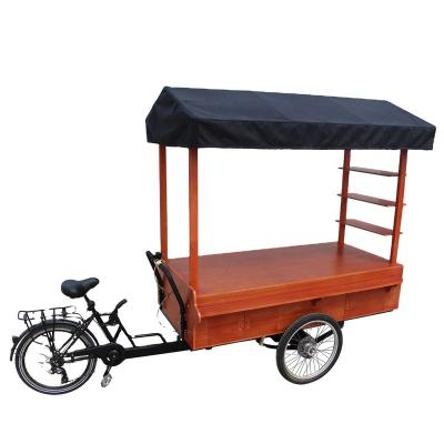 China Electric Cargo Tricycle for Coffee Cart 3 Wheel Electric Bike Electric Tribike for Coffee Cart for sale