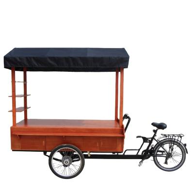 China Electric Cargo Tricycle for Coffee Cart 3 Wheel Electric Bike Electric Tribike for Coffee Cart for sale