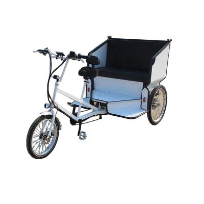 China Passenger Hot Sales Pedicab 3 Seat Pedicab Electric Rickshaw Street Taxi for sale