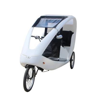 China 1000W Power Passenger City Taxi Bike Auto Rickshaw Three Wheels Electric Pedicab Recycling Rickshaw for sale