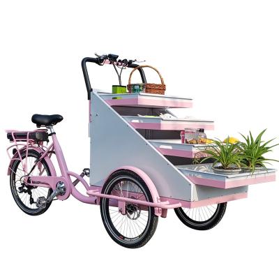 China New Style Cargo Small Items Selling Tricycle With Tiered Basket For Sale for sale