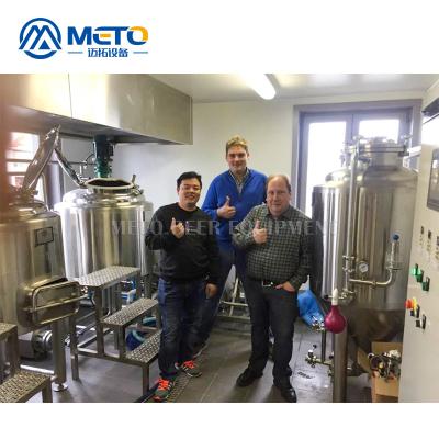 China Hotels open beer brewing factory microbrewery equipment / commercial turkey beer brewery equipment for sale