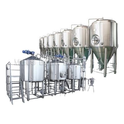 China Hotels 1000 L craft beer brewing equipment for beer brewery for sale