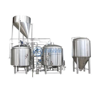 China Hotels 1000L Micro Beer Brewing Brewery Equipment / Beer Making Machine / Beer Plant for sale