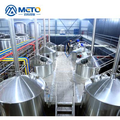 China Hotels Me Fermentation Equipment 3 Years Warranty 1000l Beer Brewery Equipment for sale