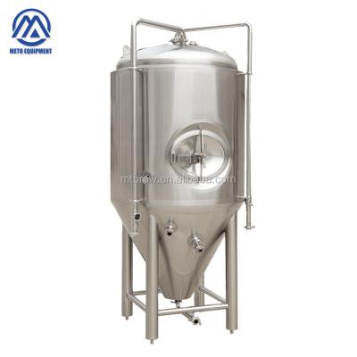 China Brewpub Beer Brewery Restaurant Industrial Cylinder Stainless Steel Conical Alcohol Storage Tanks for sale