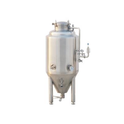 China Brewpub Beer Brewery Restaurant 100L Stainless Steel Jacket Conical Beer Fermenter Fermentation Tank for sale