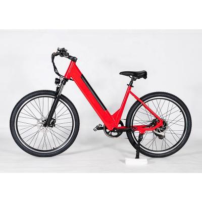 China Urban Aluminum Alloy Ladies Bike With Lightweight Electric Bicycle Easy Life Green Bike Road Travel For Sale for sale