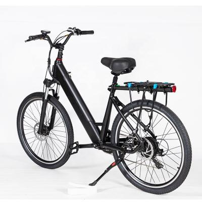 China Aluminum alloy light electric bicycle 26 inch adult bicycle with hidden batteries for electric bikes for sale for sale