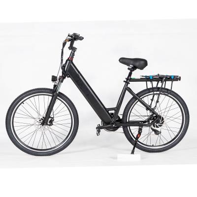 China Aluminum alloy electric motor city bicycle with hidden electric bicycle battery for sale for sale