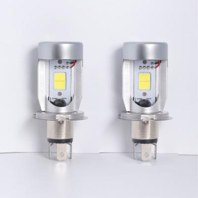 China Aluminum LED H4 Motorcycle Headlight Bulb HI-LO Lamp Motorcycle Accessories Moto DRL Lights For DC 12V for sale