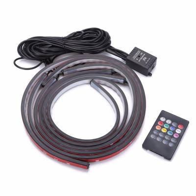 China Flexible Car Underbody RGB LED Underbody Lamp /APP Control Underbody System Car Decorative Remote Neon Light Strip Waterproof All for sale