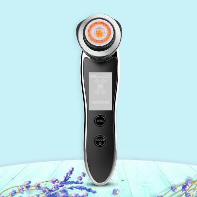 China 2021 New Arrival EMS Current Face Lift Eye Care And Device Micro RF EMS Led Therapy Microcurrent Face Lift Machine for sale