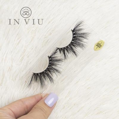 China Full Strip 25mm Real Mink Eyelash Fluffy Long Various Styles Natural Eyelash 25mm Mink Eyelash for sale