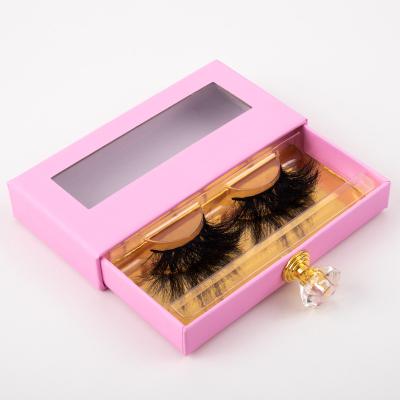 China 25mm Long Natural Mink Eyelash Fluffy 3d Mink Lashes Wholesale 3d Mink Eyelashes for sale